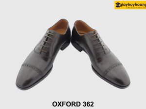 [Outlet size 40] Giày tây nam thủ công màu nâu Oxford 362 04