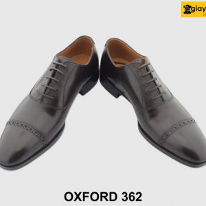 [Outlet size 40] Giày tây nam thủ công màu nâu Oxford 362 04