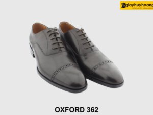 [Outlet size 40] Giày tây nam thủ công màu nâu Oxford 362 03