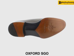 [Outlet size 40] Giày da nam mũi trơn màu nâu Oxford SGO 005