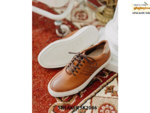 Giày da nam thể thao đóng thủ công Sneaker SK2046 004