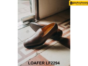 Giày lười nam cao cấp không họa tiết Loafer LF2294 003