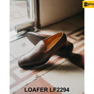 Giày lười nam cao cấp không họa tiết Loafer LF2294 003