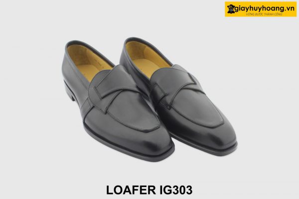 [Outlet size 40] Giày lười nam thủ công Loafer IG303 003