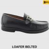 [Outlet size 40] Giày lười nam đế cao su tự nhiên Loafer BELTED 001