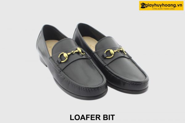 [Outlet size 39.40] Giày lười nam có khóa horesit Loafer BIT 003