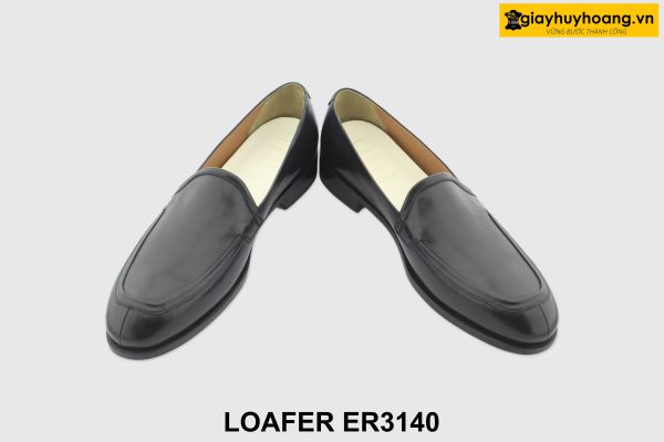 [Outlet size 40] Giày lười nam hàng hiệu đế da bò Loafer ER3140 004