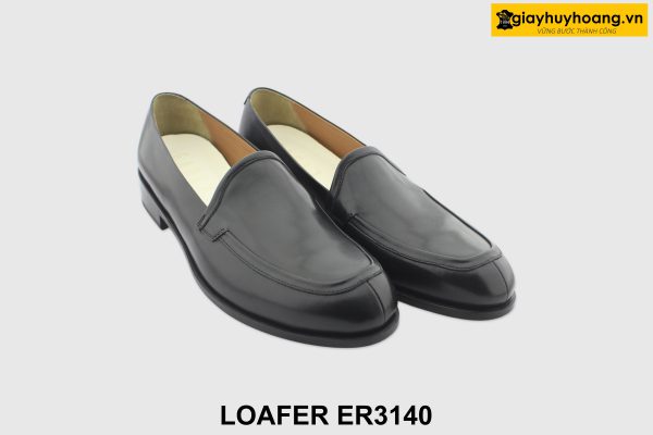 [Outlet size 40] Giày lười nam hàng hiệu đế da bò Loafer ER3140 002