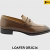 [Outlet size 42] Giày lười nam mũi nhọn cao cấp Loafer OR3C34 001