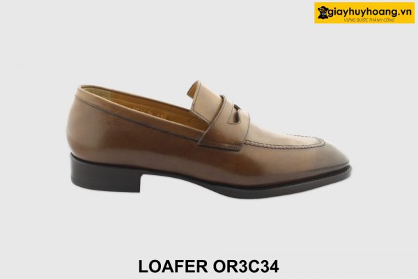 [Outlet size 42] Giày lười nam mũi nhọn cao cấp Loafer OR3C34 001