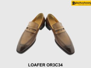 [Outlet size 42] Giày lười nam mũi nhọn cao cấp Loafer OR3C34 005