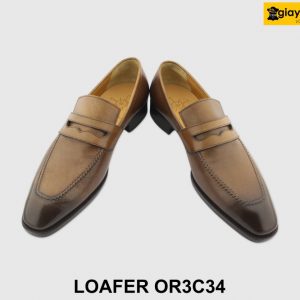 [Outlet size 42] Giày lười nam mũi nhọn cao cấp Loafer OR3C34 005