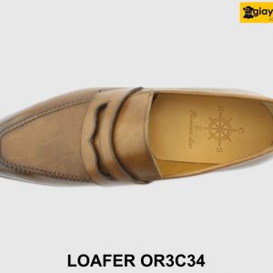 [Outlet size 42] Giày lười nam mũi nhọn cao cấp Loafer OR3C34 002