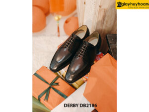 Giày da nam màu nâu chính hãng Derby DB2186 001
