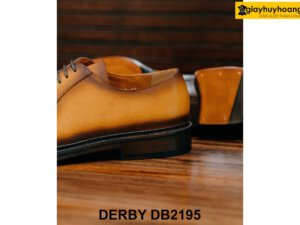 Giày tây nam da vân saffiano cao cấp Derby DB2195 004