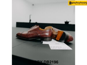 Giày tây nam da bò màu nâu Derby DB2196 004