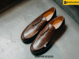 Giày da nam buộc dây đóng thủ công Derby LF2253 004