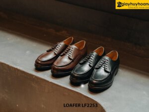 Giày da nam buộc dây đóng thủ công Derby LF2253 001