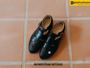 Giày da nam thoải mái thoáng mát Single Monkstrap MT2092 006