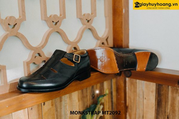 Giày da nam thoải mái thoáng mát Single Monkstrap MT2092 004