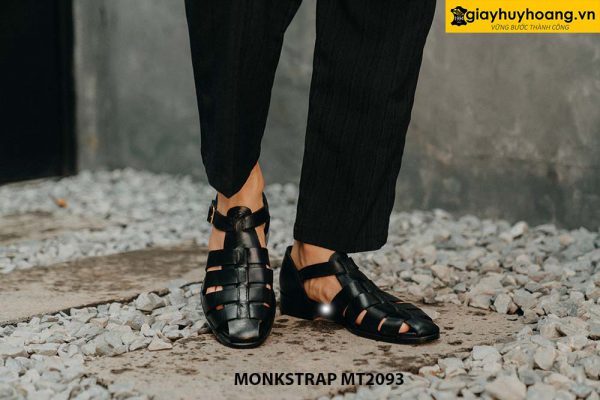 Giày da nam thời trang đóng thủ công Single Monkstrap MT2093 001