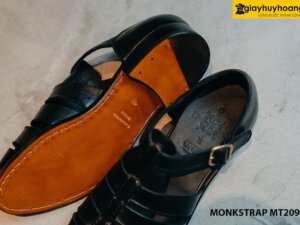 Giày da nam thời trang đóng thủ công Single Monkstrap MT2093 003