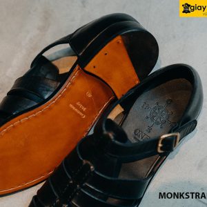 Giày da nam thời trang đóng thủ công Single Monkstrap MT2093 003