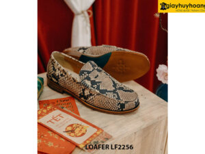 Giày lười nam da trăn phong cách Loafer LF2256 004