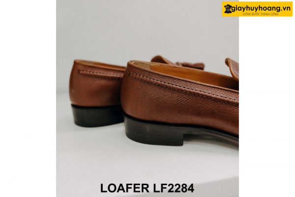 Giày da nam mũi vuông sang trọng Tassel Loafer LF2284 004