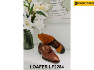 Giày da nam mũi vuông sang trọng Tassel Loafer LF2284 003