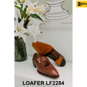Giày da nam mũi vuông sang trọng Tassel Loafer LF2284 003