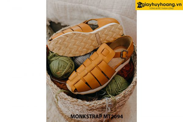 Giày da nam thể thao đế bằng Single Monkstrap MT2094 003