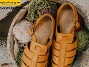 Giày da nam thể thao đế bằng Single Monkstrap MT2094 002