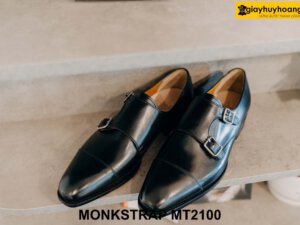 Giày da Double Monkstrap nam đóng thủ công MT2100 001