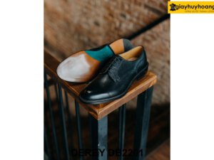Giày da nam mũi tròn thời trang Derby DB2201 004