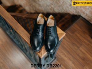 Giày da nam mũi tròn thời trang Derby DB2201 001