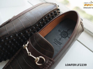 Giày lười nam lái xe đế cao su gai Loafer LF2239 004