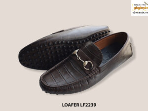 Giày lười nam lái xe đế cao su gai Loafer LF2239 003