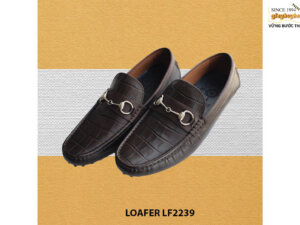 Giày lười nam lái xe đế cao su gai Loafer LF2239 002
