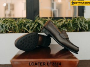 Giày lười nam da hạt chống nhăn Loafer LF2314 005