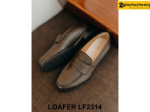 Giày lười nam da hạt chống nhăn Loafer LF2314 002