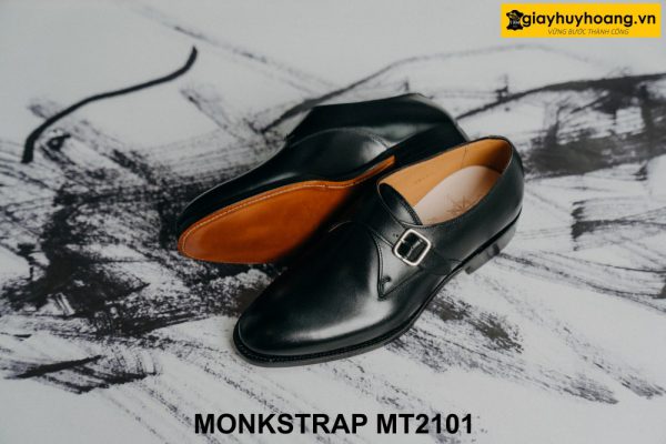 Giày da nam Monkstrap đế khâu Goodyear bền bỉ MT2101 0003