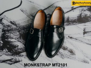 Giày da nam Monkstrap đế khâu Goodyear bền bỉ MT2101 0001