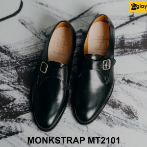 Giày da nam Monkstrap đế khâu Goodyear bền bỉ MT2101 0001