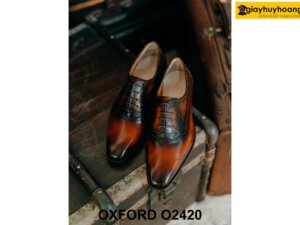 Giày da nam hàng hiệu chính hãng Oxford O2420 005