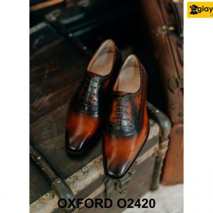 Giày da nam hàng hiệu chính hãng Oxford O2420 005