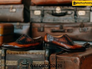 Giày da nam hàng hiệu chính hãng Oxford O2420 004