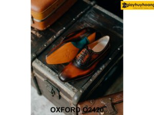 Giày da nam hàng hiệu chính hãng Oxford O2420 003