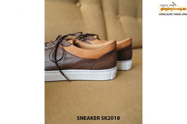 Giày da Sneaker nam dùng da kỳ đà SK2058 004