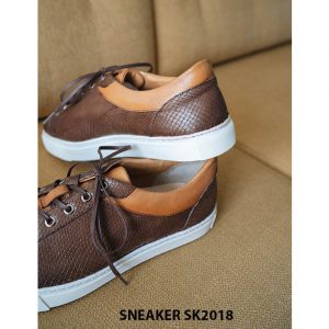 Giày da Sneaker nam dùng da kỳ đà SK2058 003
